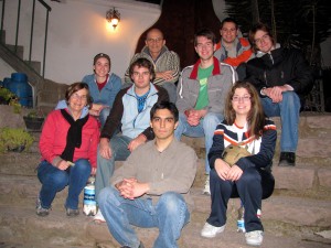 IB 2010 group in Quito, Ecuador