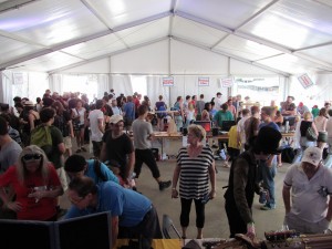Main Tent at the Montreal Mini Maker Faire 2012